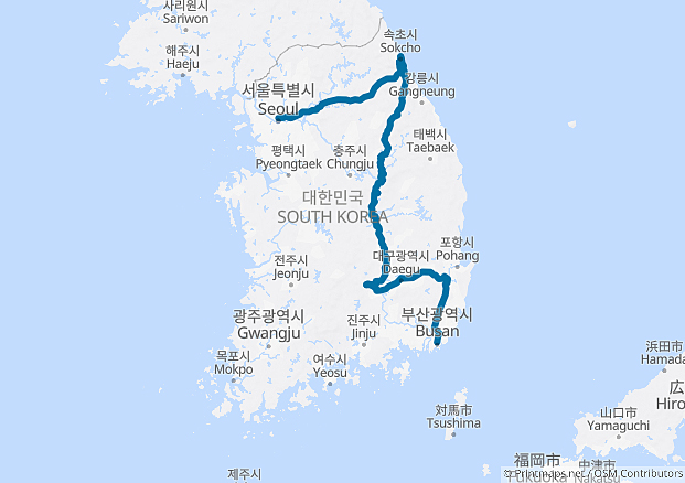 Glanzlichter Südkoreas - tourasia